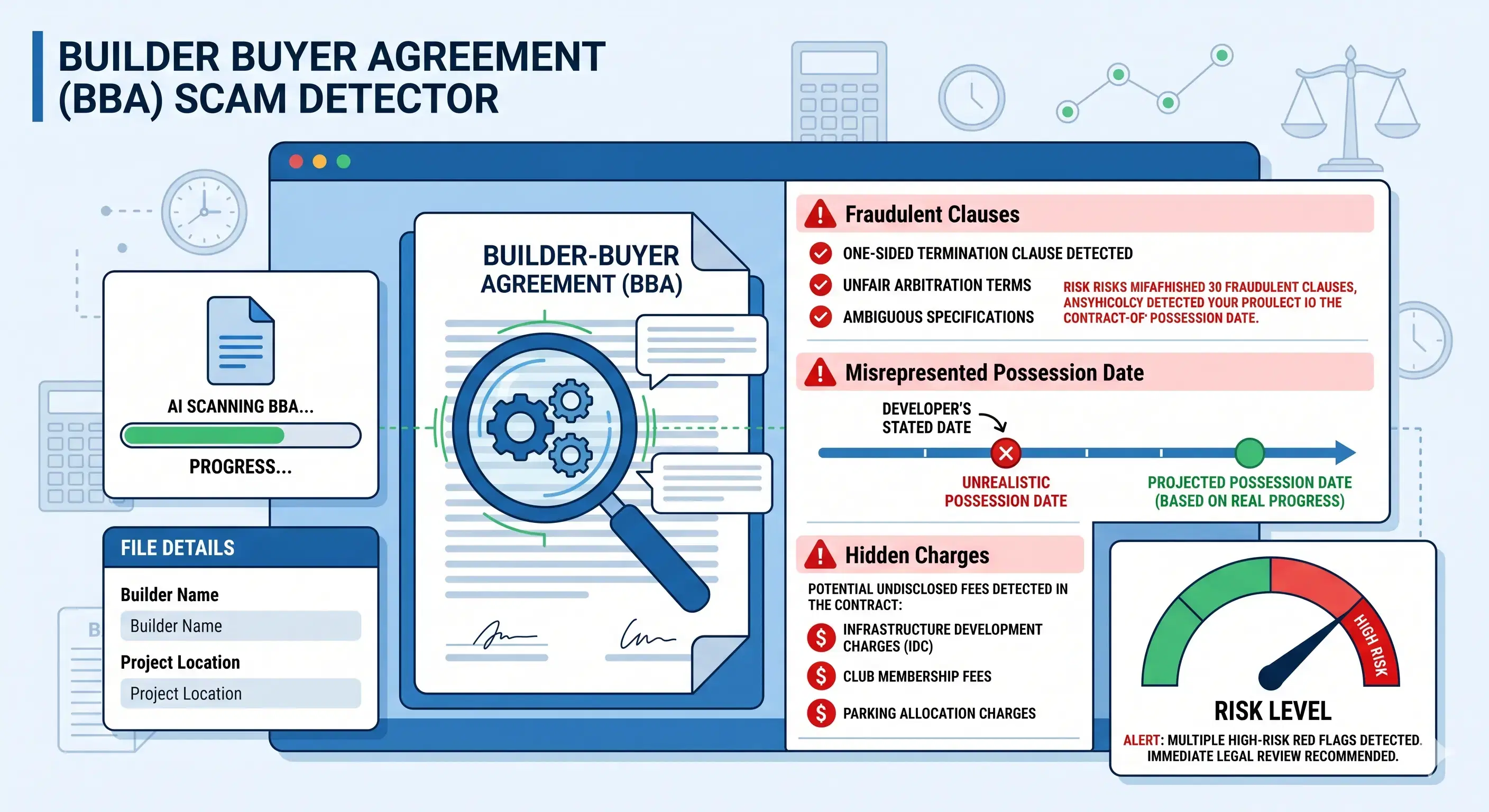 Scam in Builder Buyer Agreement